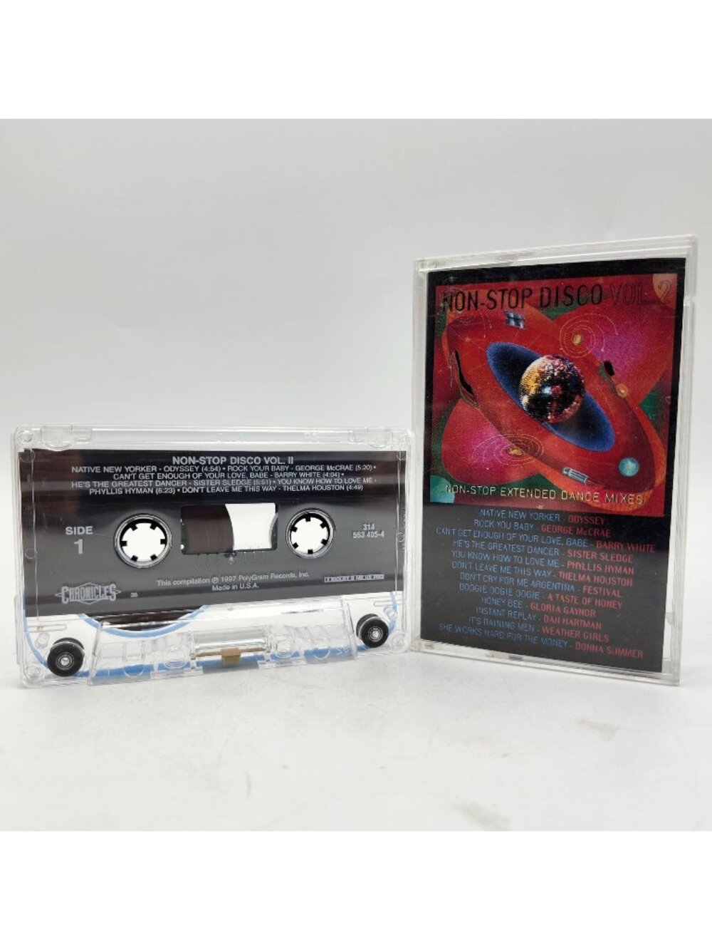 Non Stop Disco Volume 2 Various Artists Extended Dance Mixes Cassette 3145534054